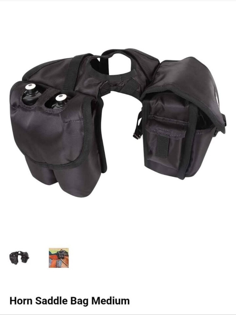 Cashel Insulated Horn Saddle Bags